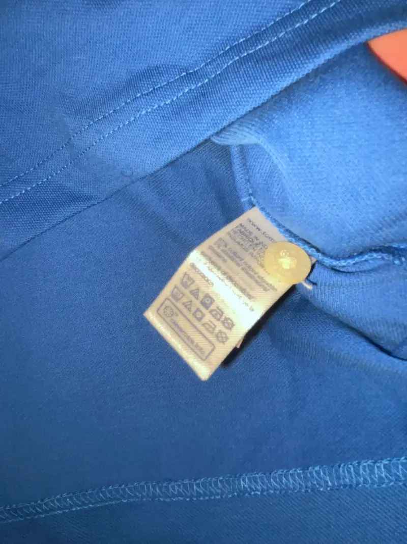 Polera Polo Azul Tommy Hilfiger Talla S - 3