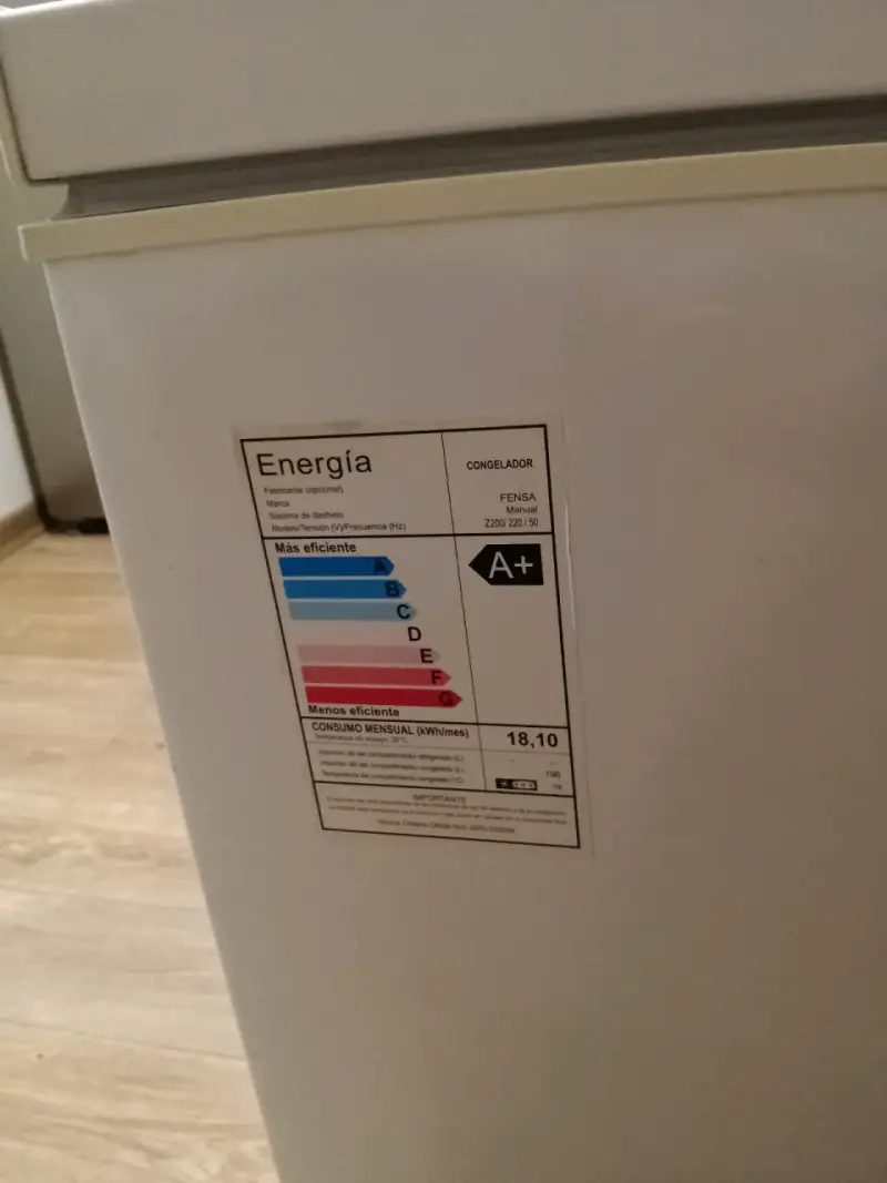 Congelador horizontal eficiente A+ - 3