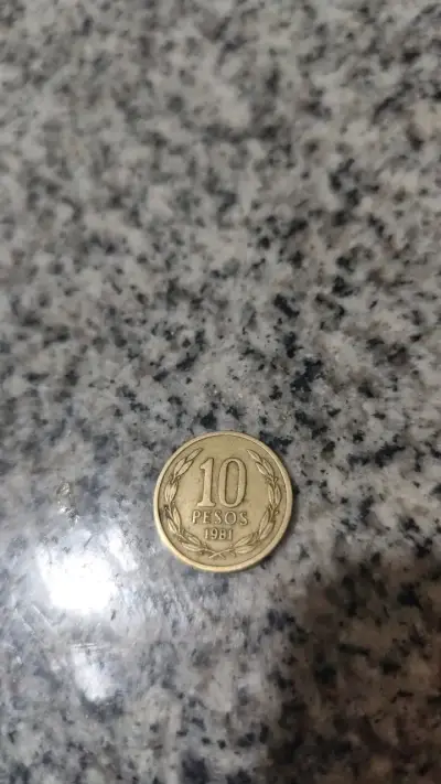 Moneda chilena de 10 pesos de 1981 - miniatura 2