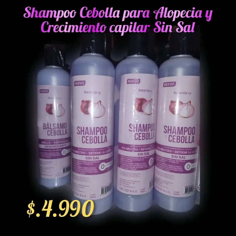 Shampo Cebolla para Crecimient - 1