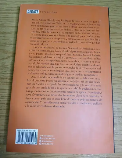 Libro La Máquina Para Defraudar de María Olivia Mönckeberg - miniatura 4
