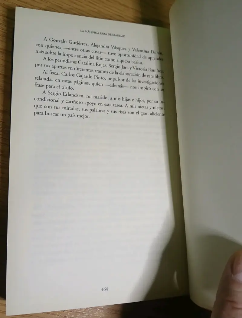 Libro La Máquina Para Defraudar de María Olivia Mönckeberg - 6