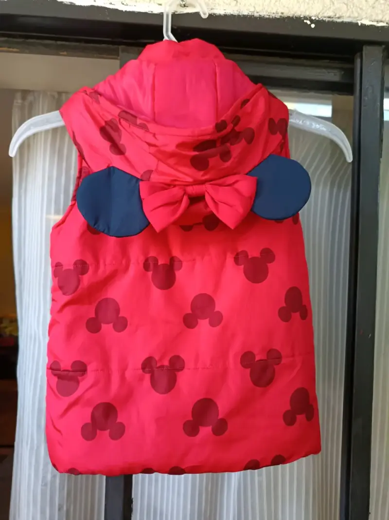 Parka Infantil Minnie Mouse talla 6 - 4