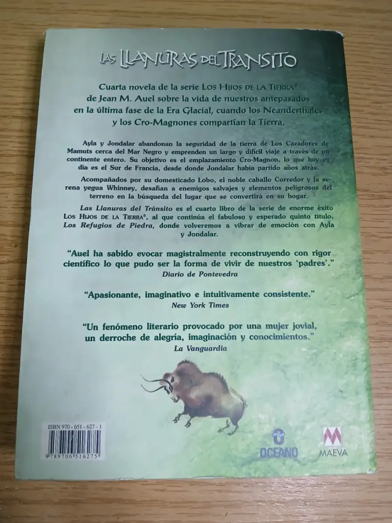 Libro 'Las Llanuras del Tránsito' de Jean M. Auel - 3
