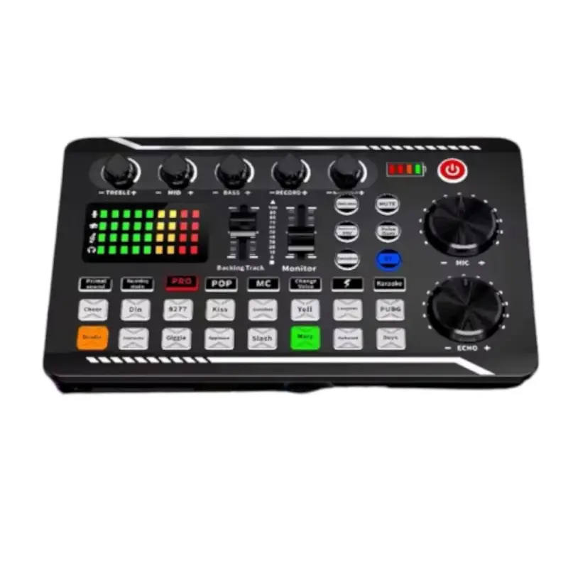 Kit de Podcast con Micrófono y Mezclador - 4