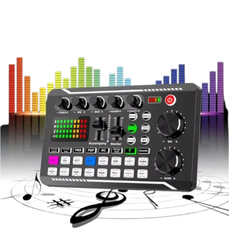 Kit de Podcast con Micrófono y Mezclador - 6