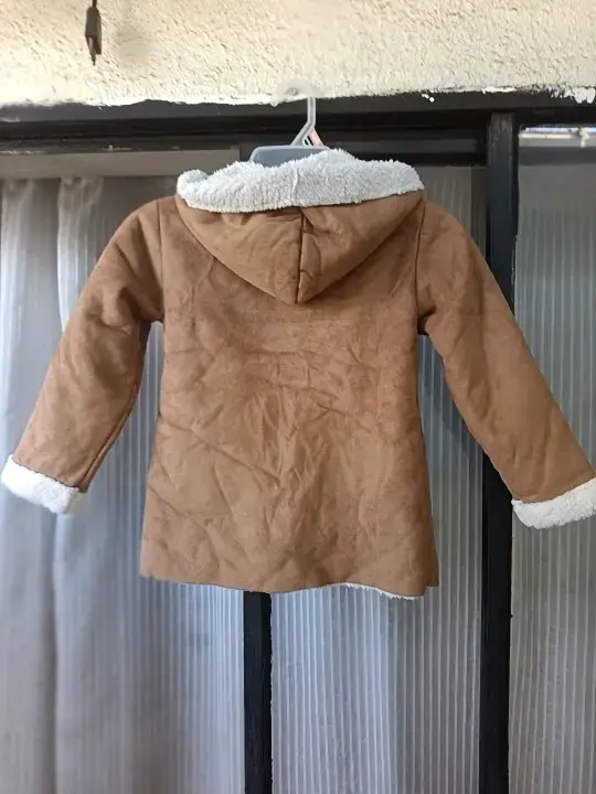 Abrigo de niña Topis con chiporro talla 6 - 6