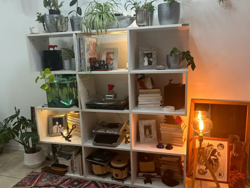 Estantería modular blanca - 1