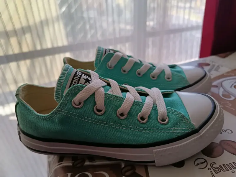 Zapatillas Converse turquesa para niña n29 - 1