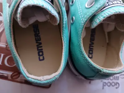 Zapatillas Converse turquesa para niña n29 - miniatura 2