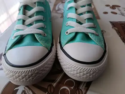 Zapatillas Converse turquesa para niña n29 - miniatura 4