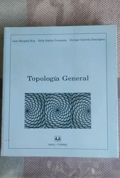 Libro Topología General de Sanz y Torres - miniatura 1