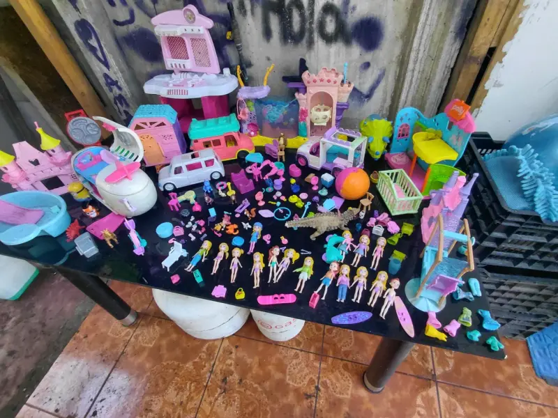 Set de juguetes de muñecas y accesorios