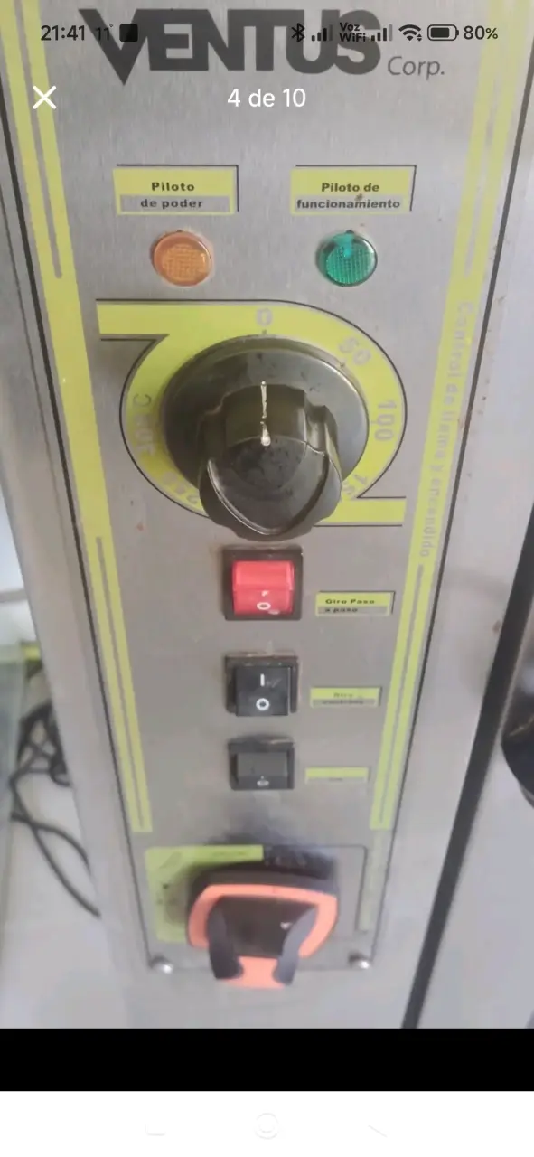 Horno rostizador de pollos Ventus en buen estado - 3