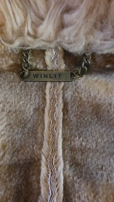 Abrigo Cuero Genuino Winlit Talla L con piel - miniatura 6