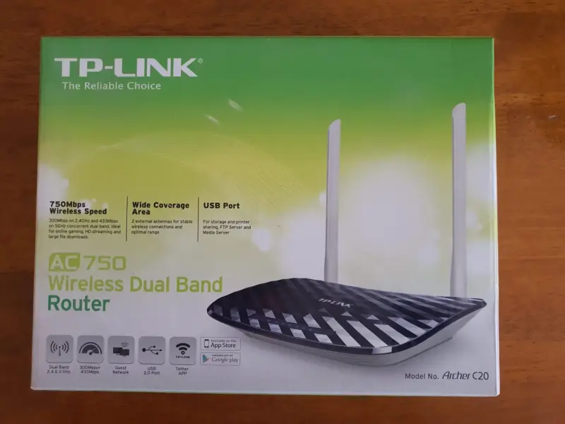 Router Inalámbrico Dual Band TP-Link AC750
