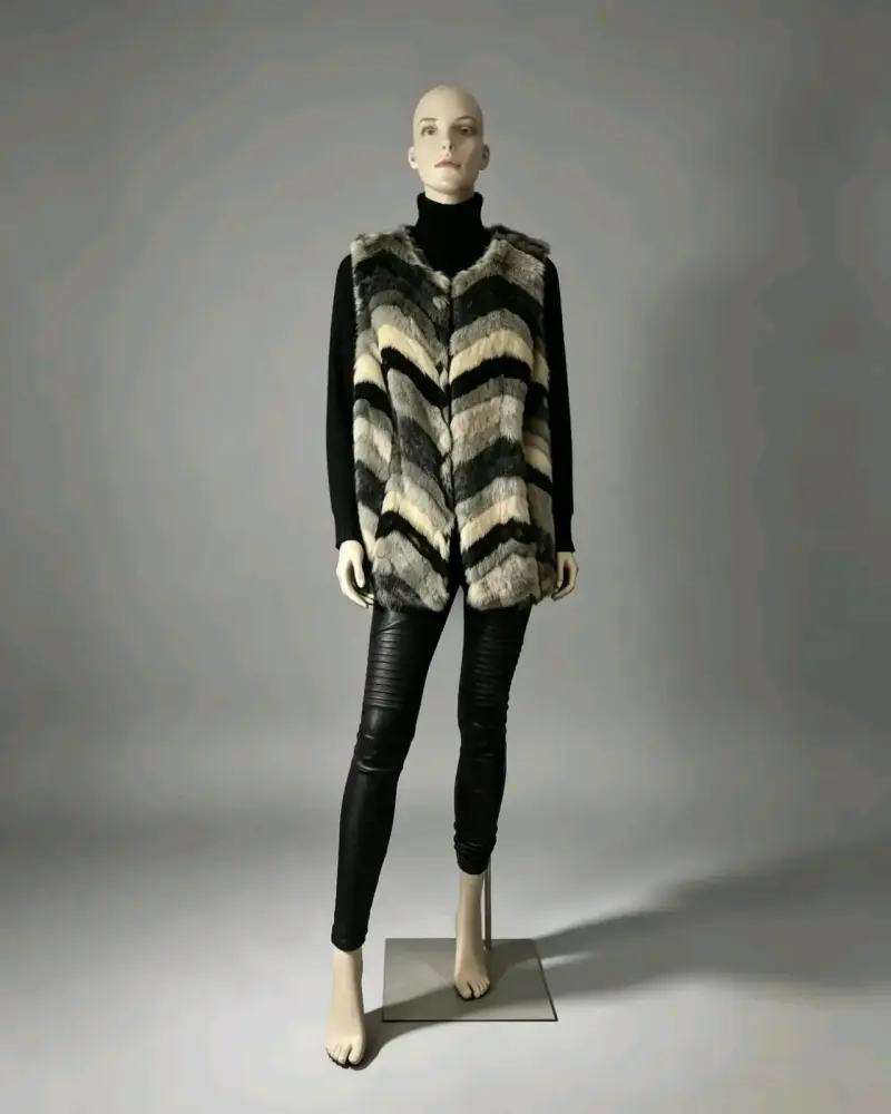Chaleco Piel Sintética (Faux Fur) Fever - Nuevo - 1
