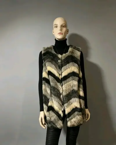 Chaleco Piel Sintética (Faux Fur) Fever - Nuevo - miniatura 2