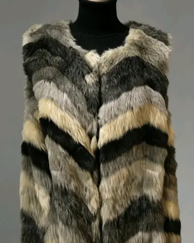 Chaleco Piel Sintética (Faux Fur) Fever - Nuevo - miniatura 3