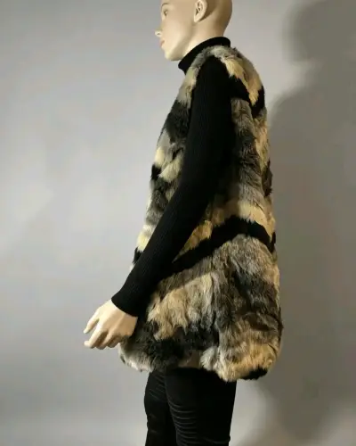 Chaleco Piel Sintética (Faux Fur) Fever - Nuevo - miniatura 4