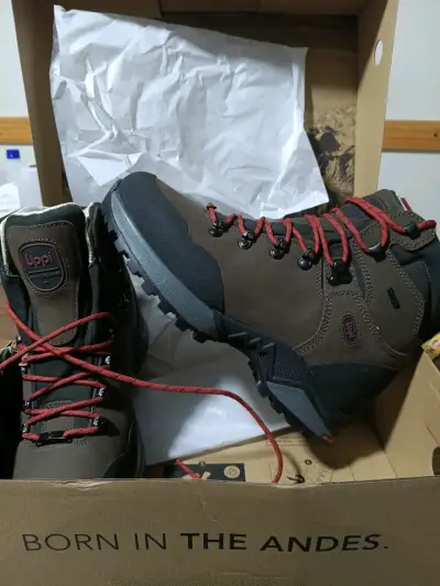 Botas de montaña impermeables Lippi marrón - miniatura 1