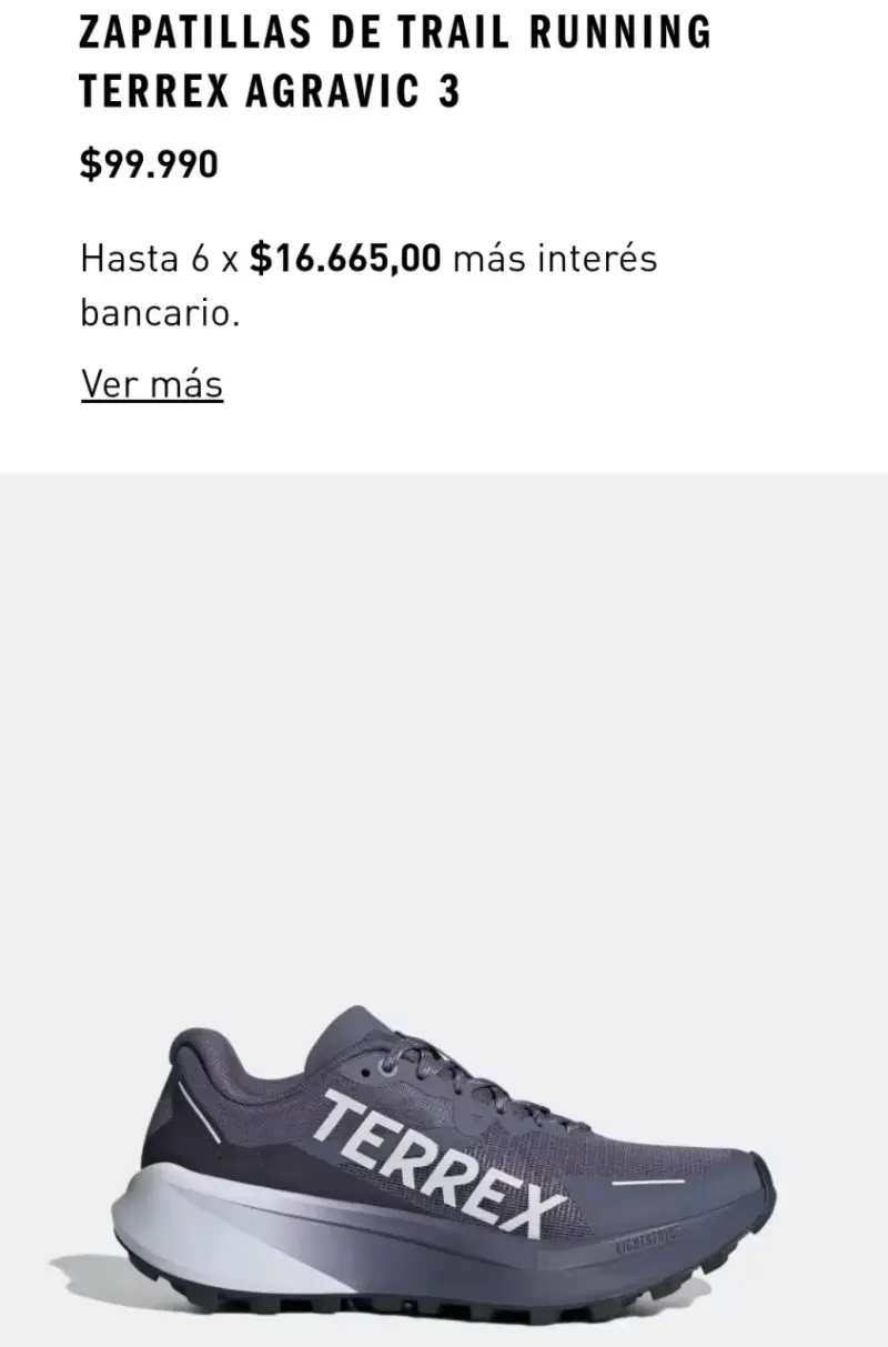 Zapatillas Trail Running Adidas Terrex Agravic 3 Mujer - 5