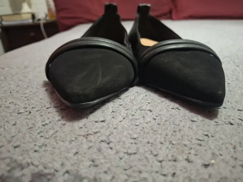 Zapatos planos negros Bata para mujer - 4