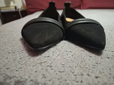 Zapatos planos negros Bata para mujer - miniatura 4