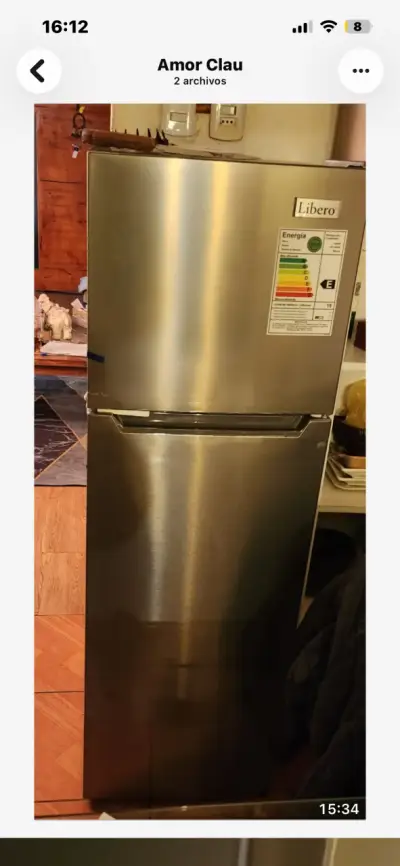 Refrigerador Libero de acero inoxidable - miniatura 1