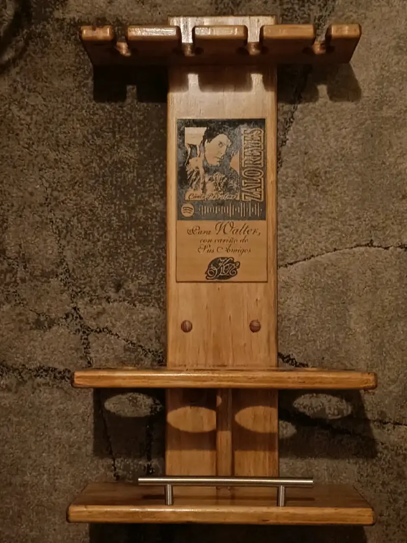 Estante, cavas, repisa de Vino de Madera - 2