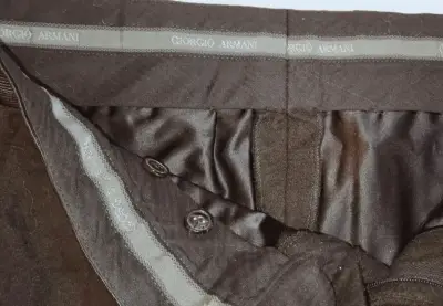 Pantalones de vestir negros para hombre - miniatura 6