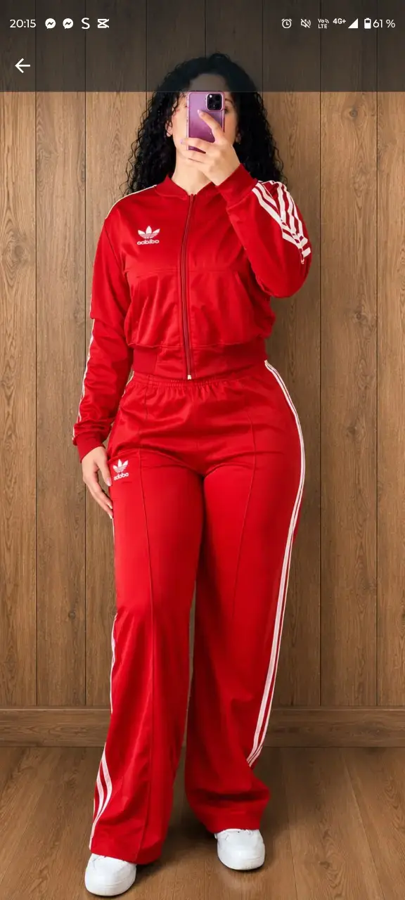 Conjunto deportivo niño rojo Adidas, alo, LacosNik - 5