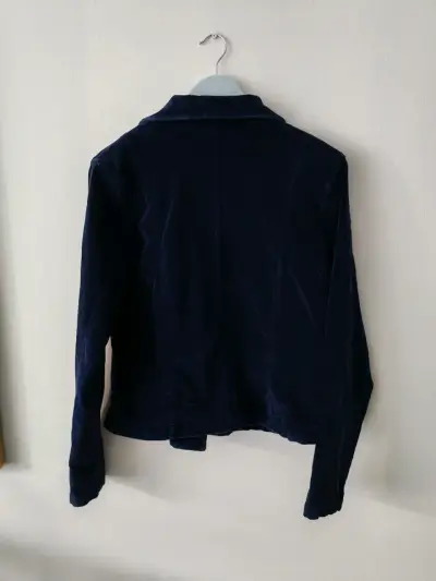 Chaqueta terciopelo azul - miniatura 4