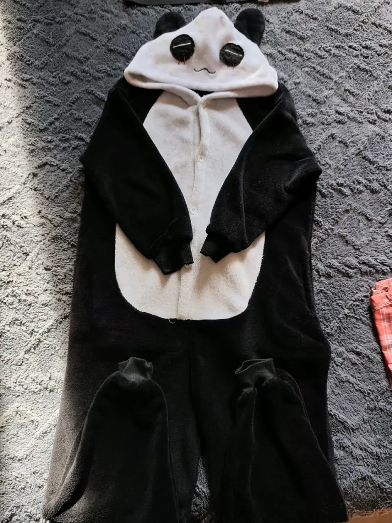 Enterito de panda para niños suave y cómodo