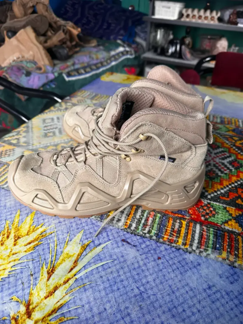 Botas de trekking impermeables beige - 4