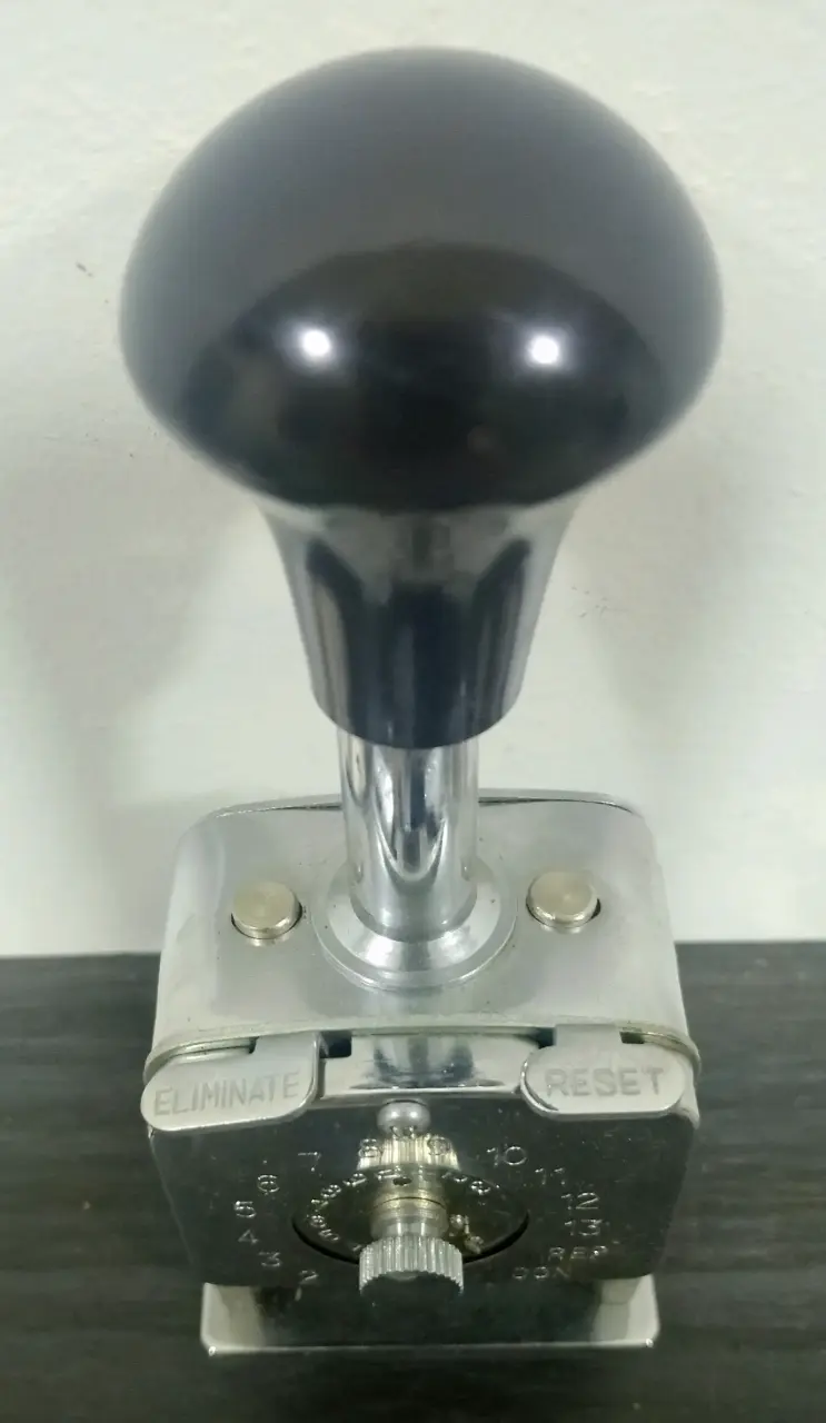 Máquina numeradora Great Wall vintage 1970-1980 - 6