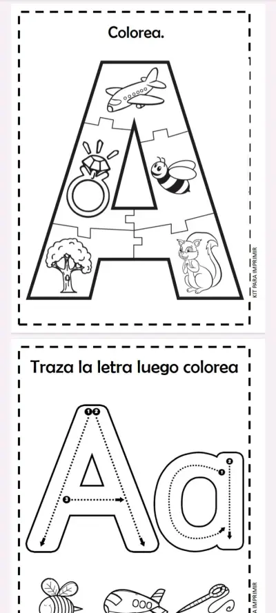 Paquete educativo de 350 hojas para niños - miniatura 5