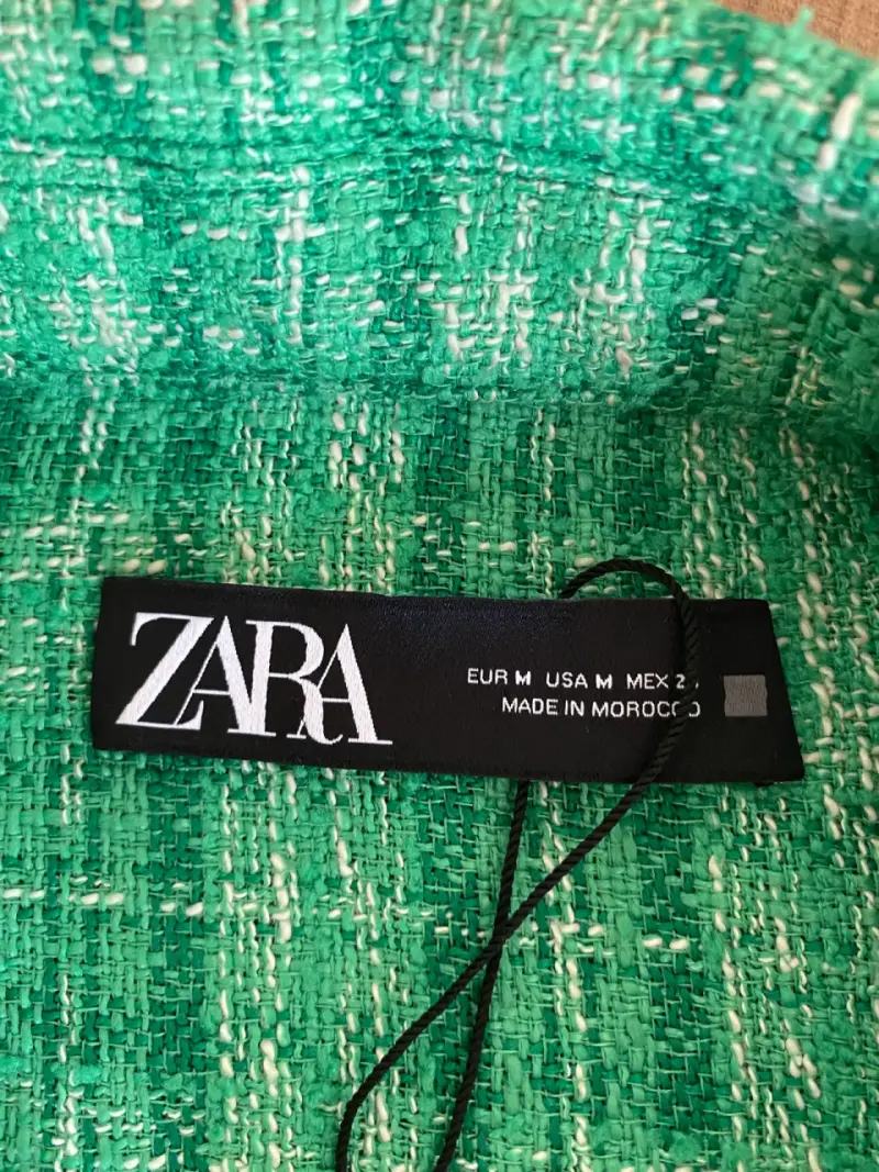 Chaqueta verde Zara - 3