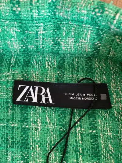 Chaqueta verde  Zara - miniatura 3