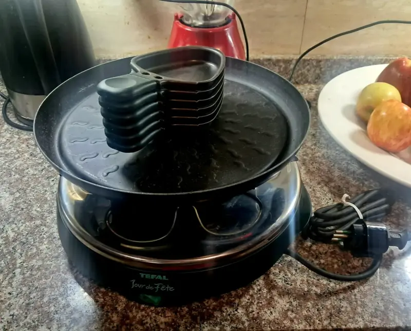 Raclette Tefal Jour de Fête con sartenes - 2
