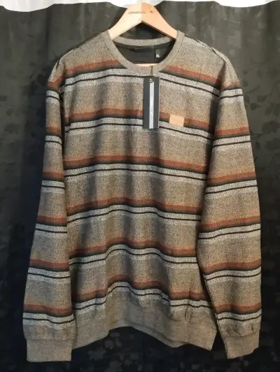 Polerón O'Neill a rayas beige XL - miniatura 1