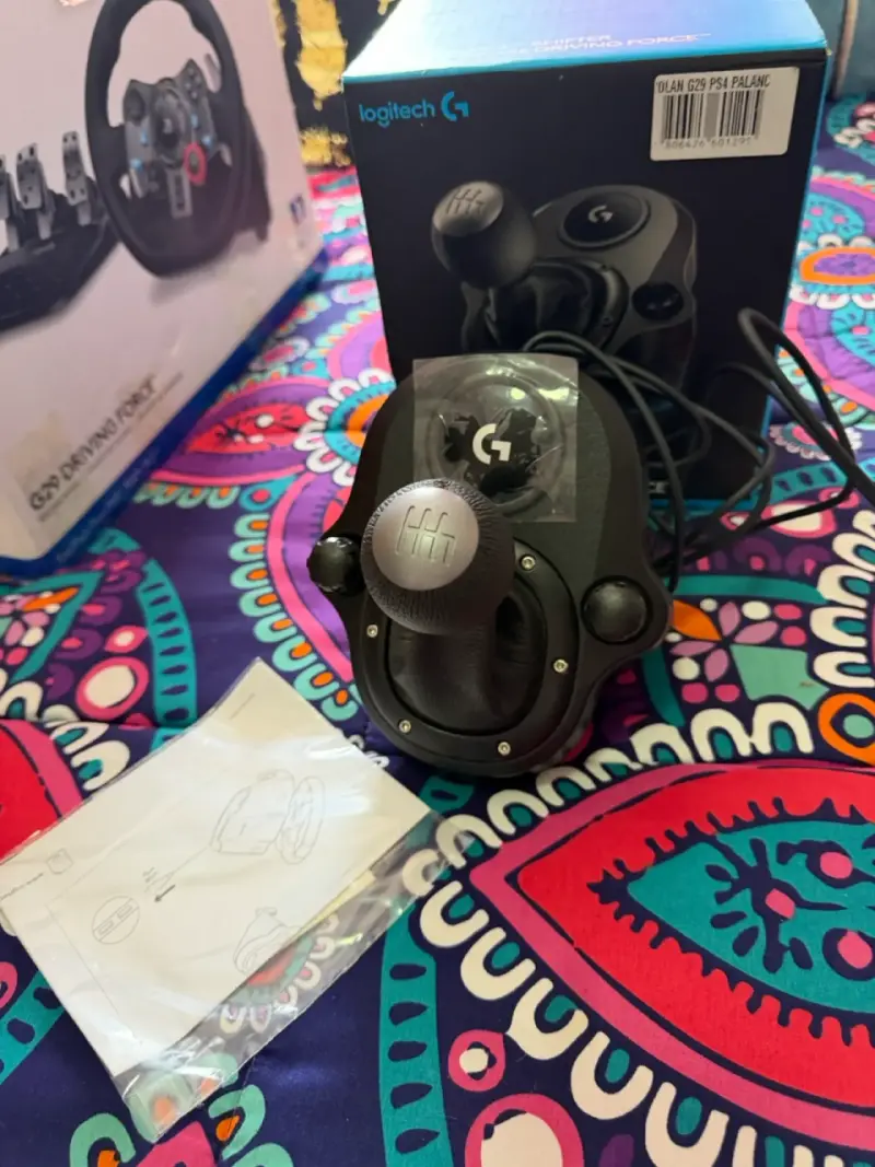 Logitech G29 + Palanca de Cambios| Exelente estado - 2