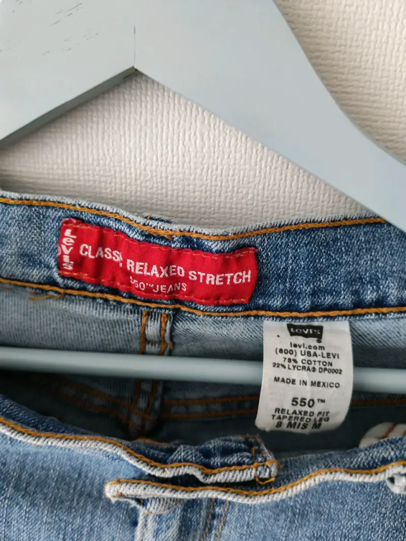 Jeans Levi's 550 Relaxed Stretch Azul - 2