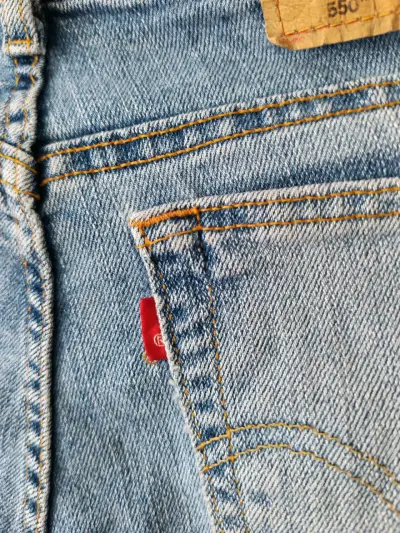 Jeans Levi's 550 Relaxed Stretch Azul - miniatura 5