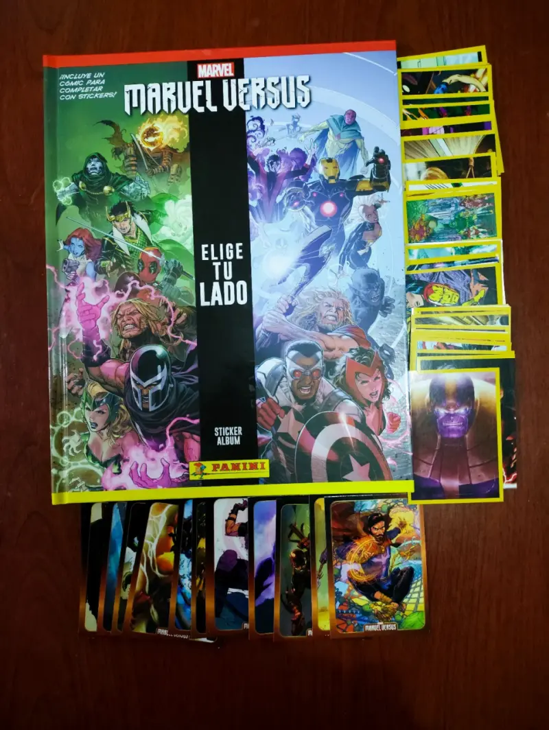 Álbum Marvel Versus - 1