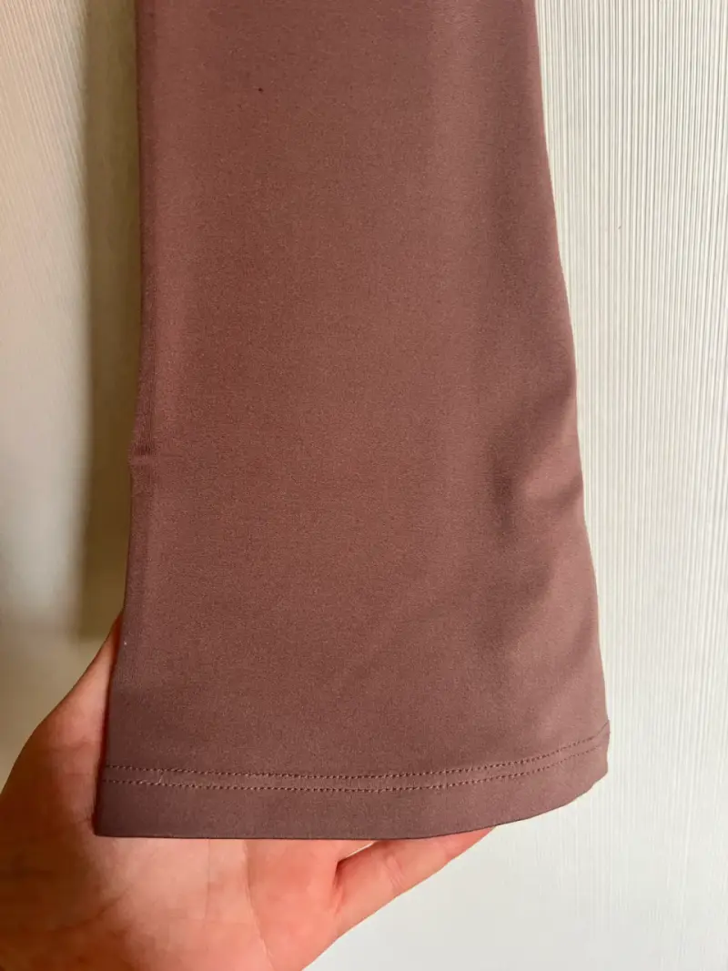 Polera manga larga marrón H&M Move - 3