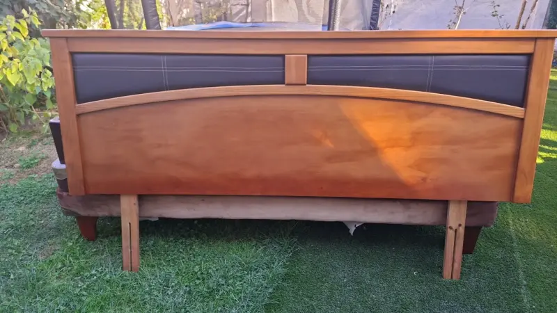 Respaldo madera tamaño king