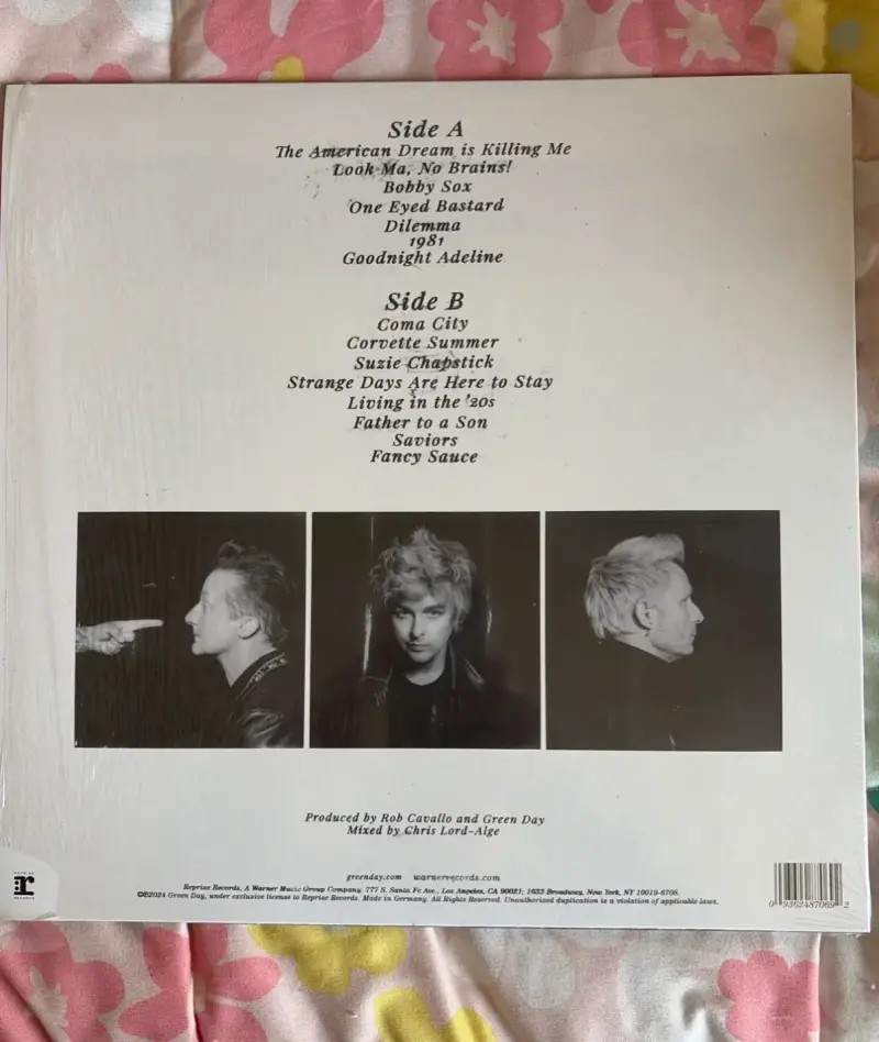Vinilo Green Day 'Saviors' Edición Especial - 3
