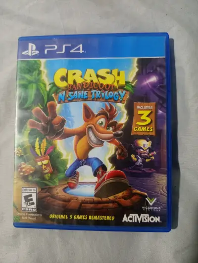 Juego PS4 Crash Bandicoot N. Sane Trilogy - miniatura 1