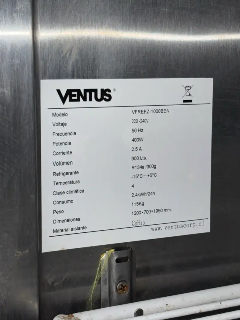 Ventus Congelador Horizontal 2 puertas - 4